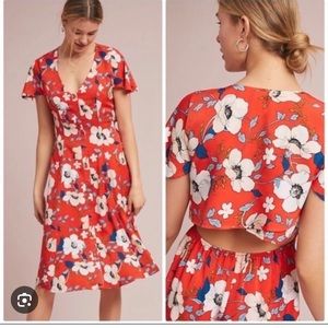 Anthropologie London Rose brand dress